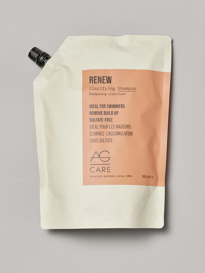 Renew Clarifying Shampoo, residue and build up removal shampoo by AG Care - Manzer Hair Salon