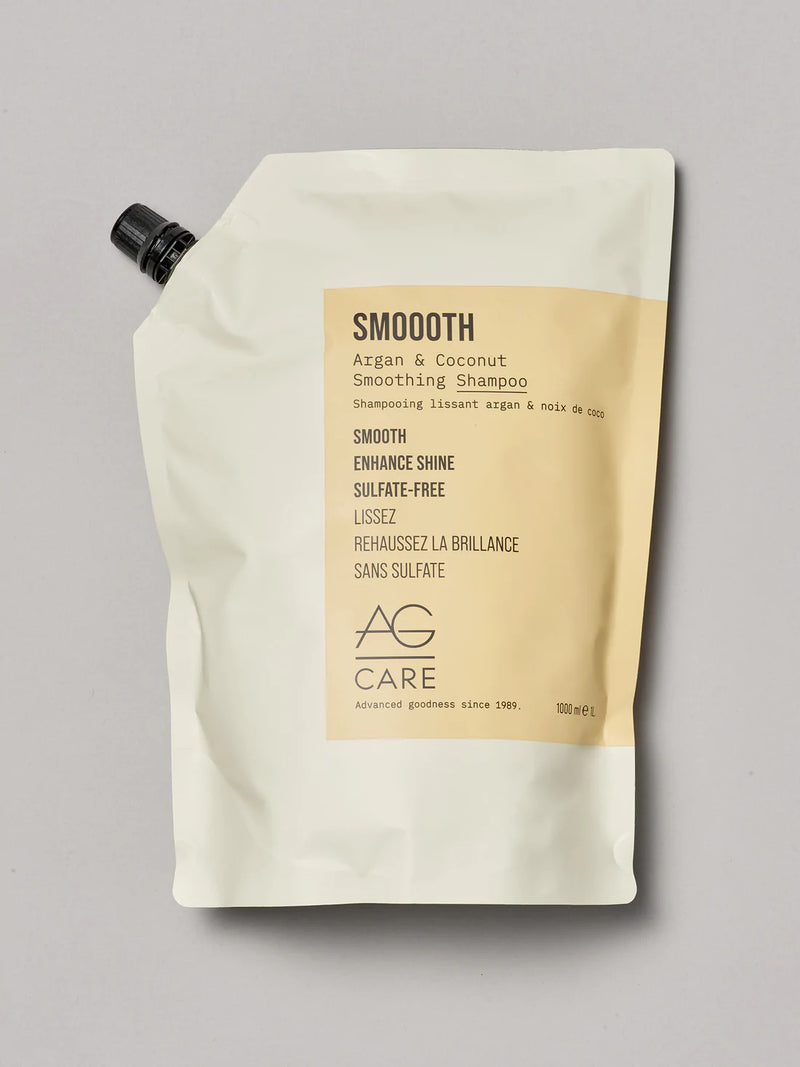 SMOOTH, argan & coconut smoothing shampoo by AG Hair Care - Manzer Hair Studio