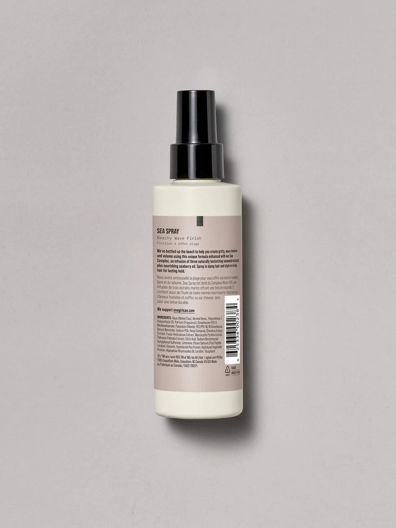 Sea Spray - Beach Wave finishing spray - AG Hair Care - Manzer Hair Salon - Toronto