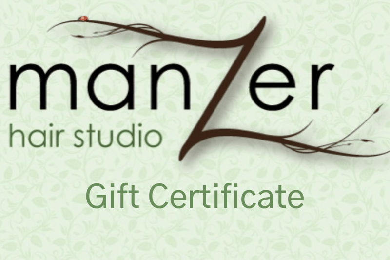 Manzer Hair Gift Card - Manzer Hair Studio - Buy Online