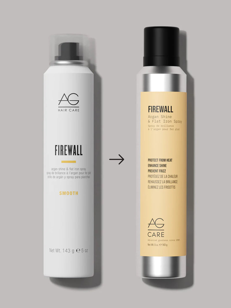 Firewall hair protection from flat irons - AG Hair Care - Manzer Salon Toronto