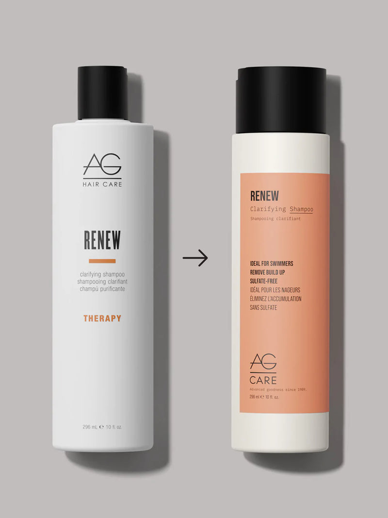 Renew Clarifying Shampoo, residue and build up removal shampoo by AG Care - Manzer Hair Salon