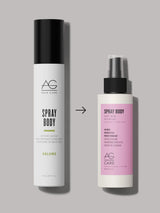 Spray Body, soft hold volumizing spray by AG care - Manzer Hair Studio, Canada