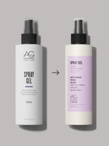 Spray Gel - Thermal Setting Spray for heat protection - AG care - Manzer Hair Studio