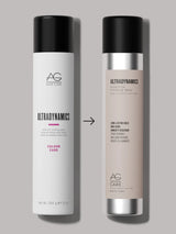 ultradynamics extra firm finishing spray, long lasting, by AG Hair Care - manzer Hair Studio 
