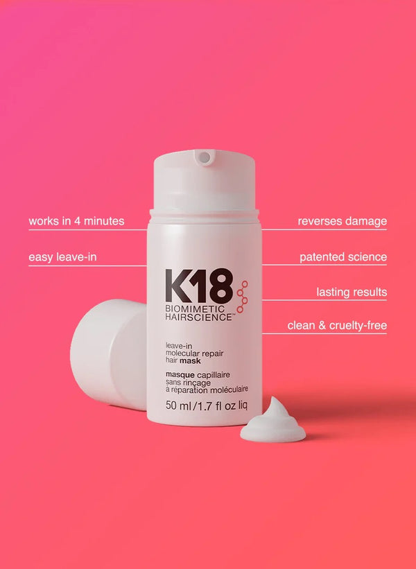 The best damage repair for hair - K18 - Manzer Hair Salon