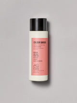 Pastel red label conditioner to revitalize and moisturize colour-treated hair from an eco-friendly salon in Toronto