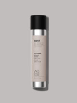 Beige label style refresher spray with rice and tapioca starches from an eco-friendly salon in Toronto to revitalize hair