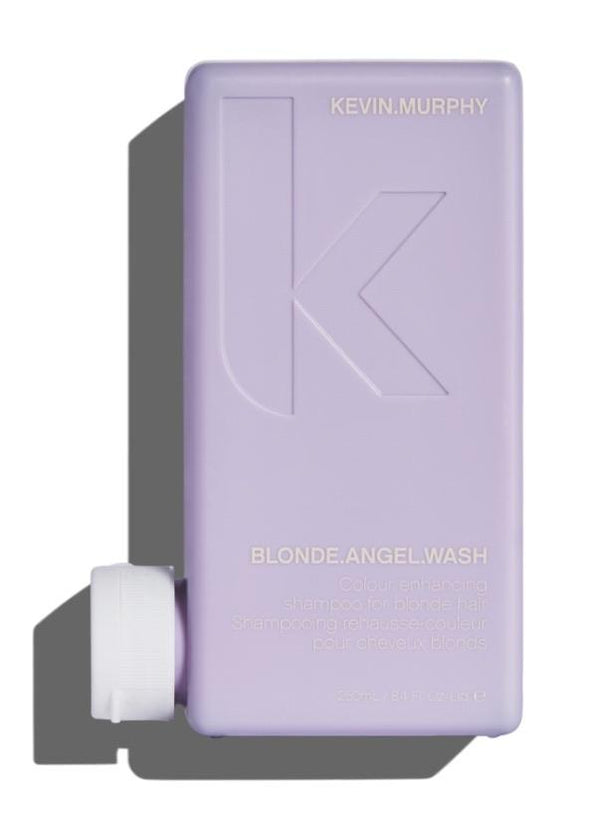 Pastel purple BLONDE.ANGEL.WASH by Kevin Murphy at Green Circle Salon Toronto. Tone-enhancing shampoo to brighten and banish brassiness.