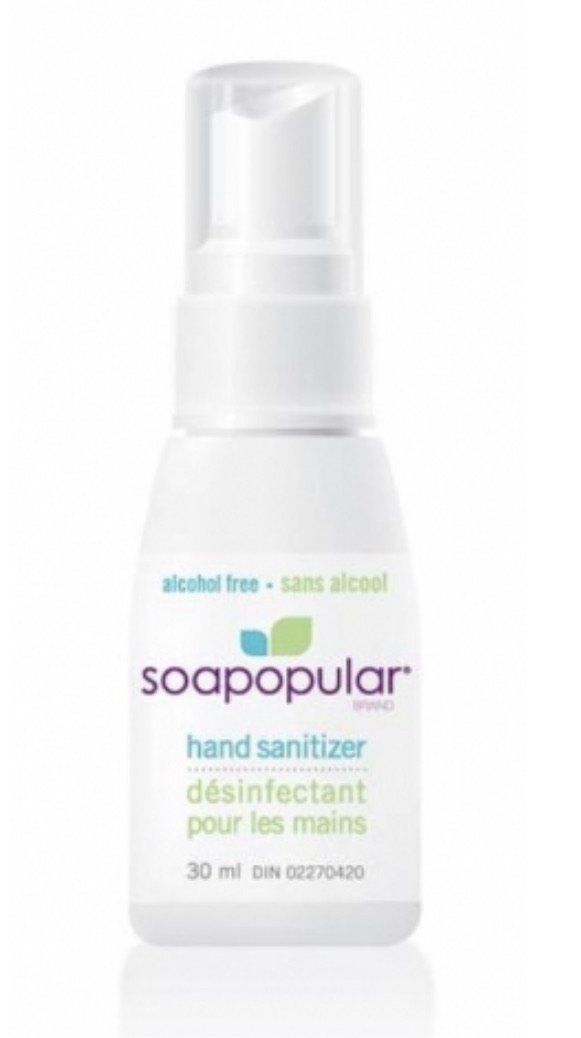 Soapopular - alcohol free Hand sanitizer - Manzer Hair Studio