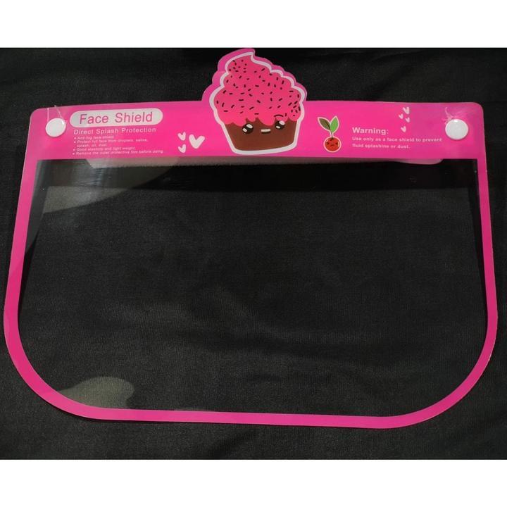 Child Face shield - cupcake - Manzer Hair Studio