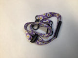 The best breakaway lanyard for face masks - Toronto, Canada - purple daisies