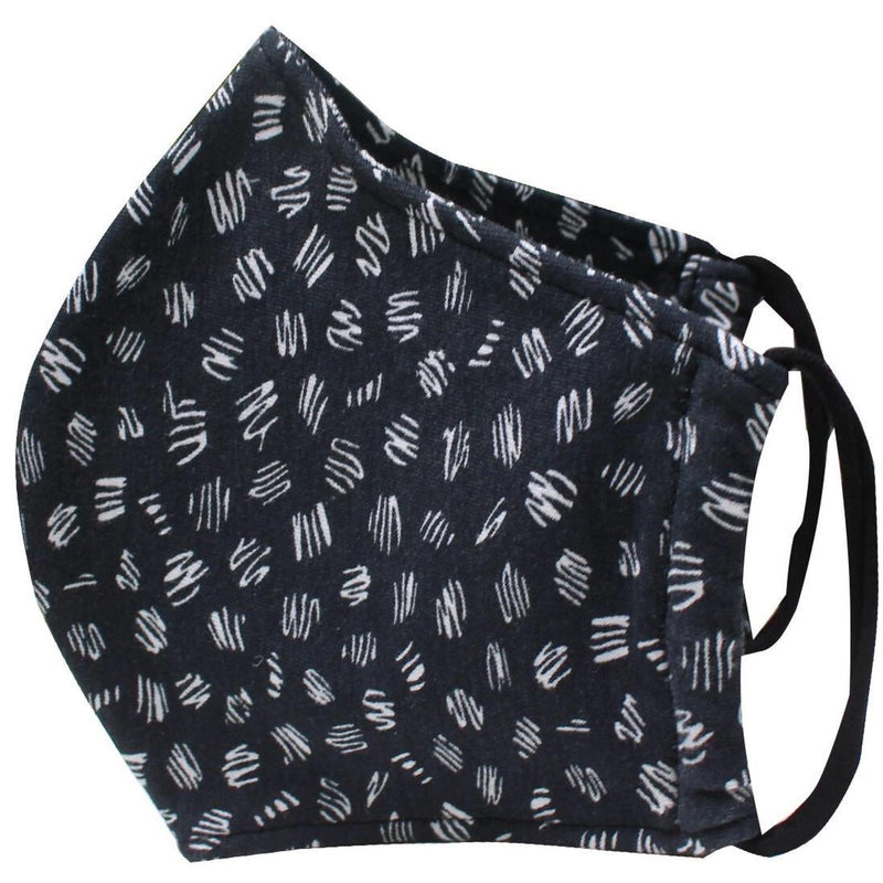 Adult- Triple Layered, Reusable Cotton face mask - Manzer Hair Studio