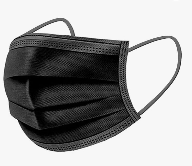 Kid's most comfortable disposable masks - large box - Toronto - Black