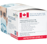 disposable adult face masks - level 3 - Toronto