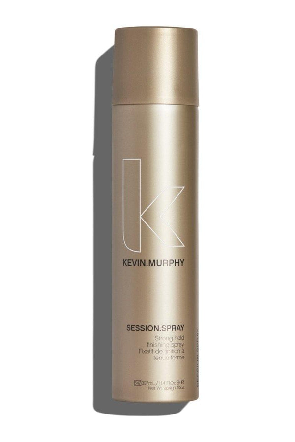 Gold Kevin Murphy SESSION.SPRAY for strong, weightless hold and humidity control, eco Toronto salon, free shipping over $150