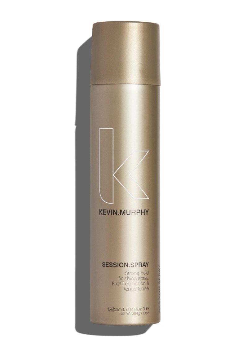 Gold Kevin Murphy SESSION.SPRAY for strong, weightless hold and humidity control, eco Toronto salon, free shipping over $150
