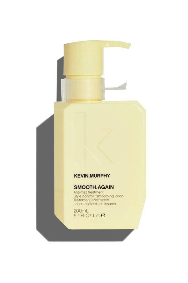 Light pastel yellow SMOOTH.AGAIN by Kevin Murphy at Green Circle Salon Toronto. Leave-in treatment to smooth and tame frizz.